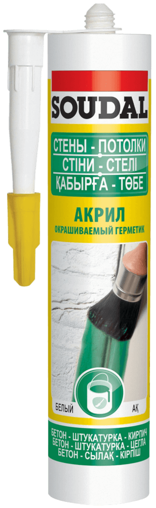 Герметик акриловый белый 280мл