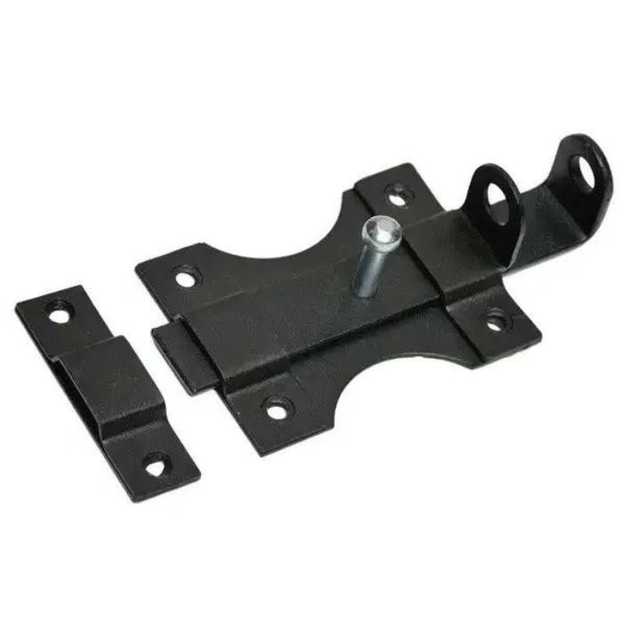 Засов "Бабочка" медный антик (155*80 мм)