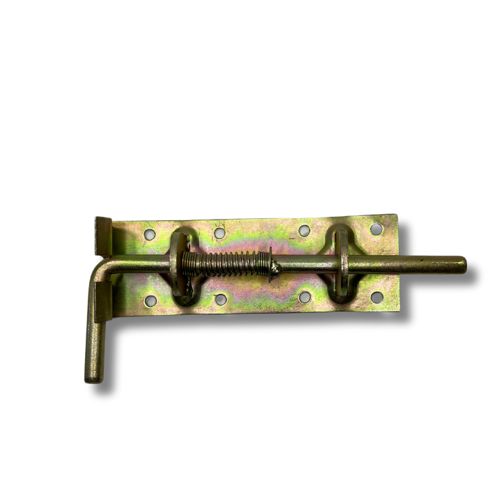 Засов "Пружина-10*160" цинк (225*55 мм)