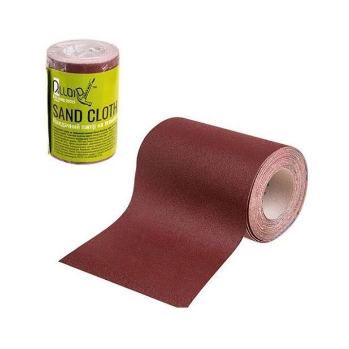 Наждачний папір на тканинній основі, 115мм х 5м, зерно 60, Alloid