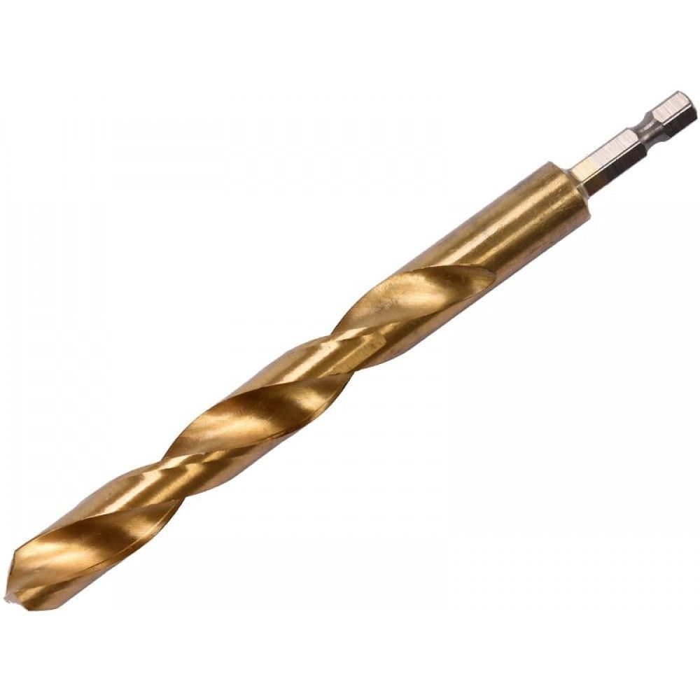 Свердло по металу титанове YATO : HSS-ТІN, Ø= 12 мм, l= 151 мм, 6-гран. HEX-1/4"