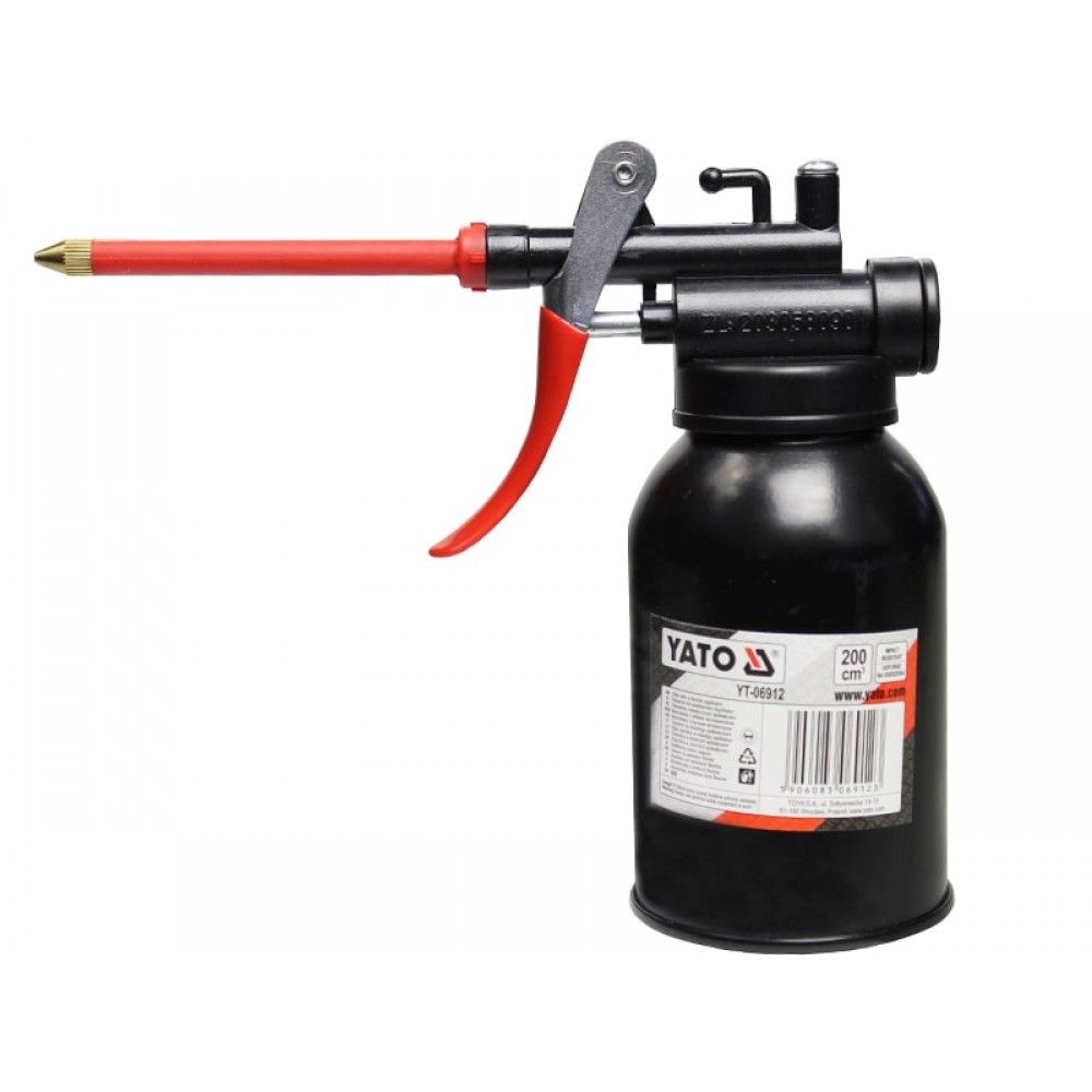 Маслянка важільна YATO : гнучкий аплікатор, V= 200 см³