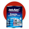 Эмаль алкидная ПФ-115П красная ТМ "DekArt" – 2,8 кг.
