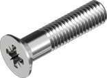 DIN965 Гвинт М5х45 пот/гл А2 PZ