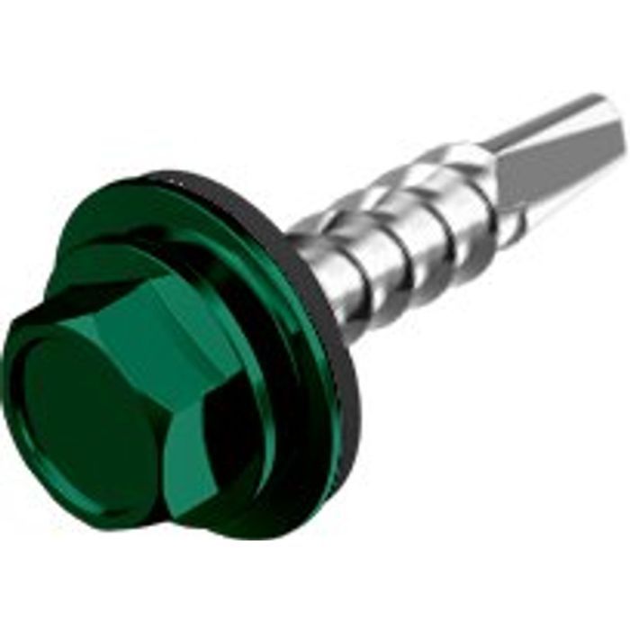 TEX-HF Гвинт 4,8х35 RAL6005 д/дер зелений