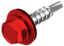 TEX-HF Гвинт 4,8х35 RAL8019 д/дер тем.шоколод