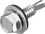 TEX-H Гвинт 4,8х19 цб EPDM