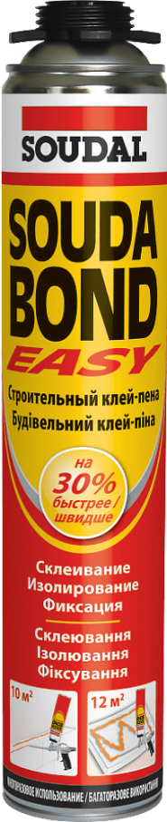 Піна-клей  SOUDABOND EASY GUN 750 мл піст.