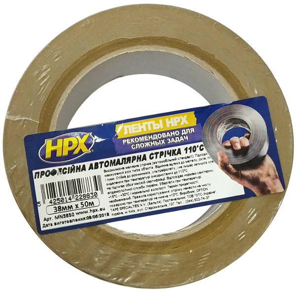 HPX Стрічка автомалярна 38мм*25м MNC3825