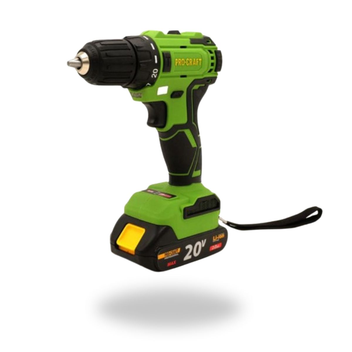 Шуруповерт Procraft PA18LiBL(з 1 акб та зп)