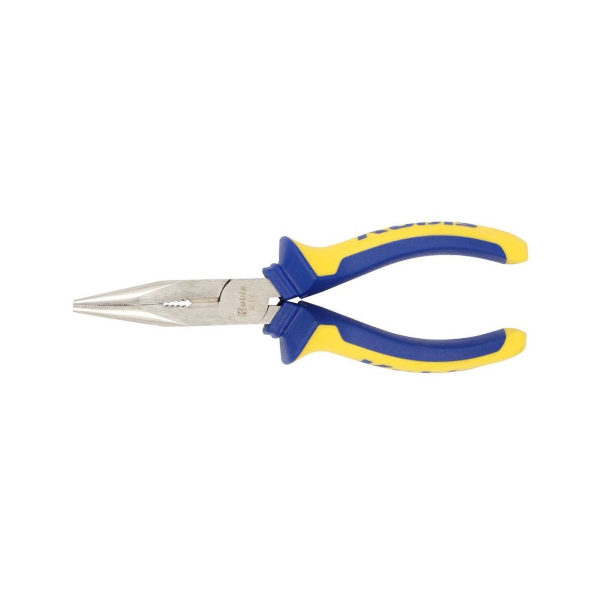 Довгогубці прямі 160 мм ProGripper, CrV, HRC 47-52, нікельовані, ТМ Kubis