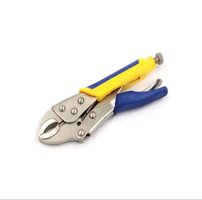 Клещи зажимные универсальные 180 мм, C45, HRC 44-48, ТМ