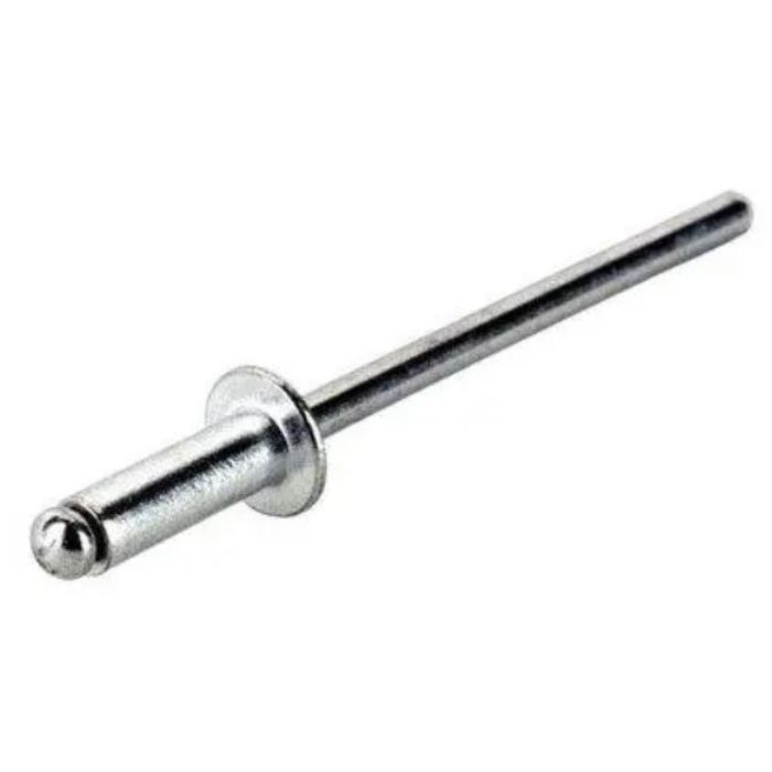 Заклепки алюмінієві 3.2 * 6 мм (товщина 0.5-2 мм), 50 шт, ТМ Kubis