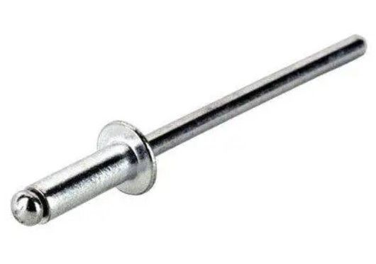 Заклепки алюмінієві 4.8 * 14 мм (товщина 7-9 мм), 50 шт, ТМ Kubis