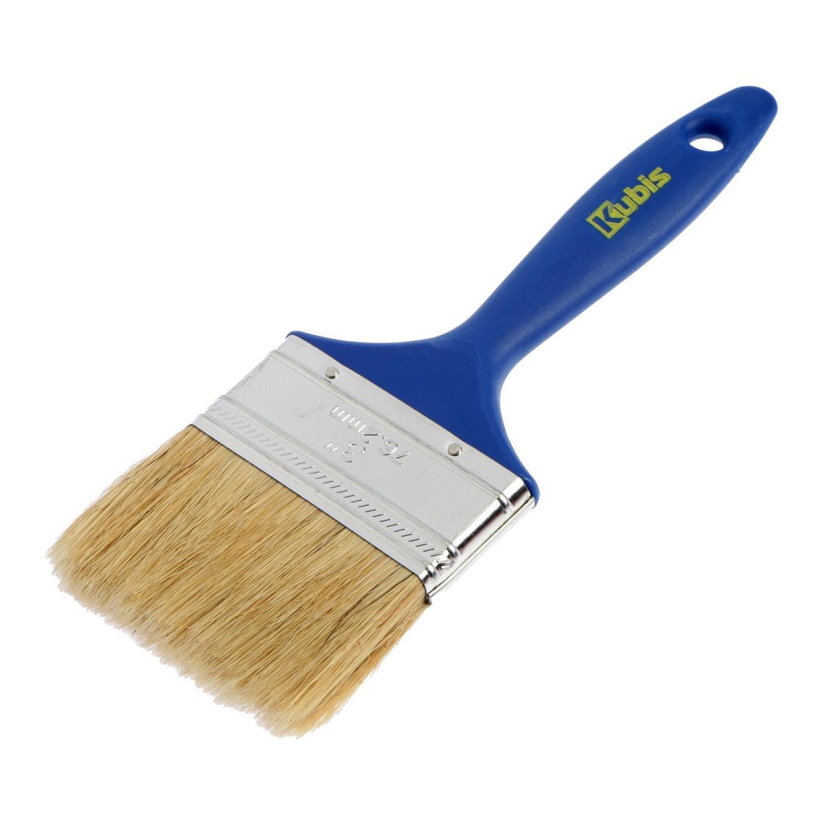 Пензель плоский 75/47/13 мм, натуральна щетина, ТМ Kubis