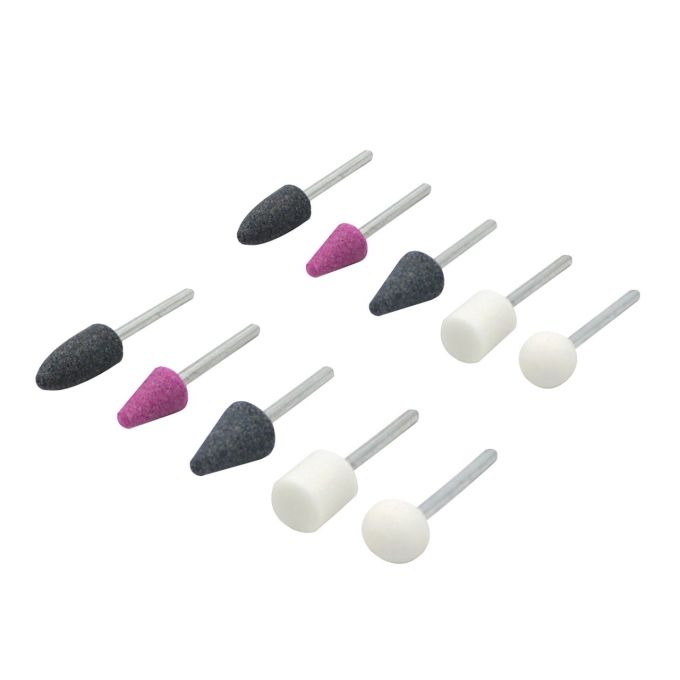 Камені шліфувальні Ø3 мм набір 10 шт, ТМ Kubis