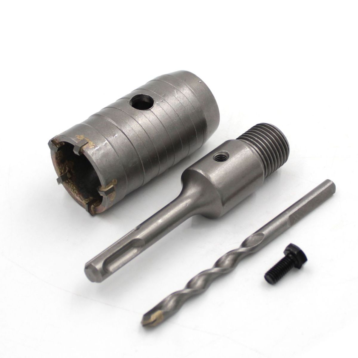 Свердло корончате по бетону 50 мм, YG8C + перехідник SDS-Plus 22*110 мм, ТМ Kubis