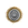 Щітка-крацовка чашкова для дрилі Ø100 мм, рифлена латуньована, ТМ Kubis