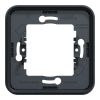 Рамка 1-постовая Mureva Styl, без винтов IP55, черная