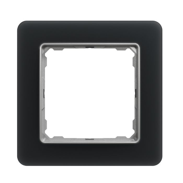Рамка 1-постовая Sedna Design, черный