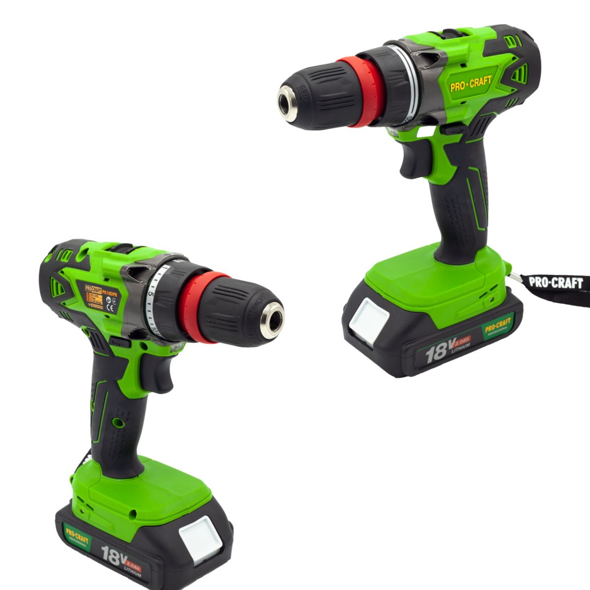 Шуруповерт Procraft Industrial PA18DFR