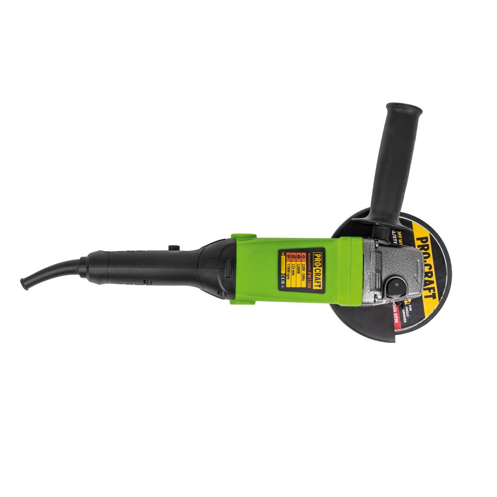 Углошлифовальная машина Procraft PW1200 125 мм