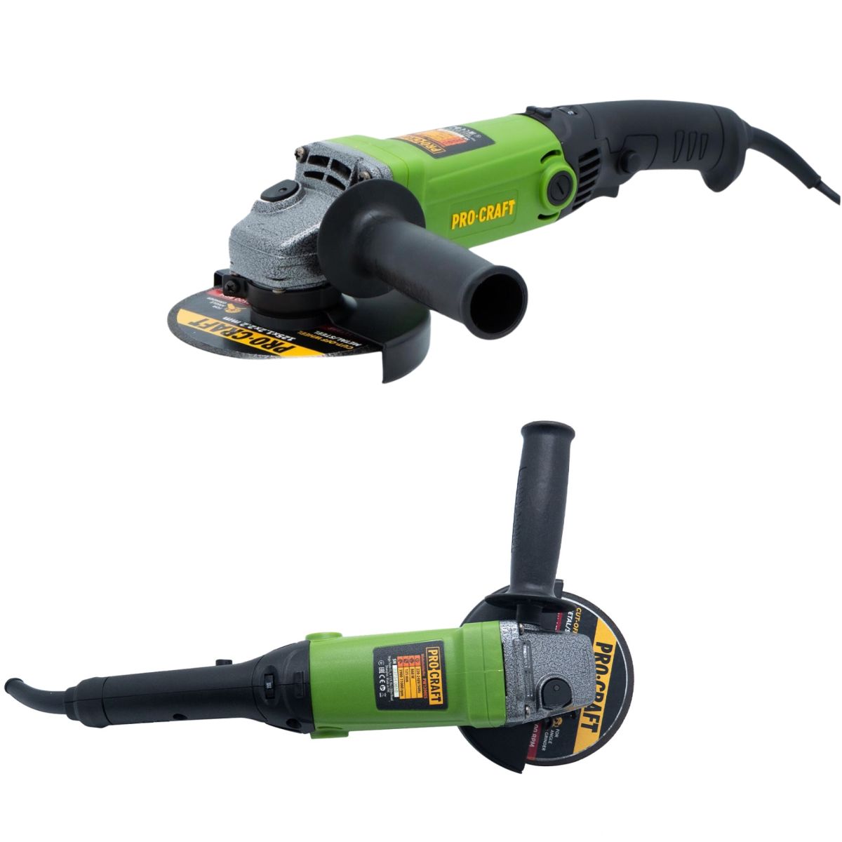 Углошлифовальная машина Procraft PW1200ES 125 мм