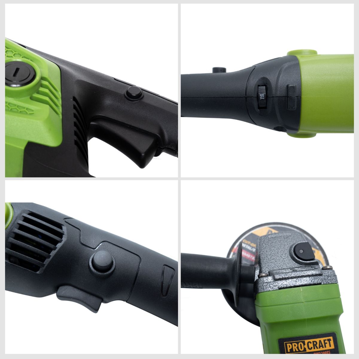 Углошлифовальная машина Procraft PW1200ES 125 мм