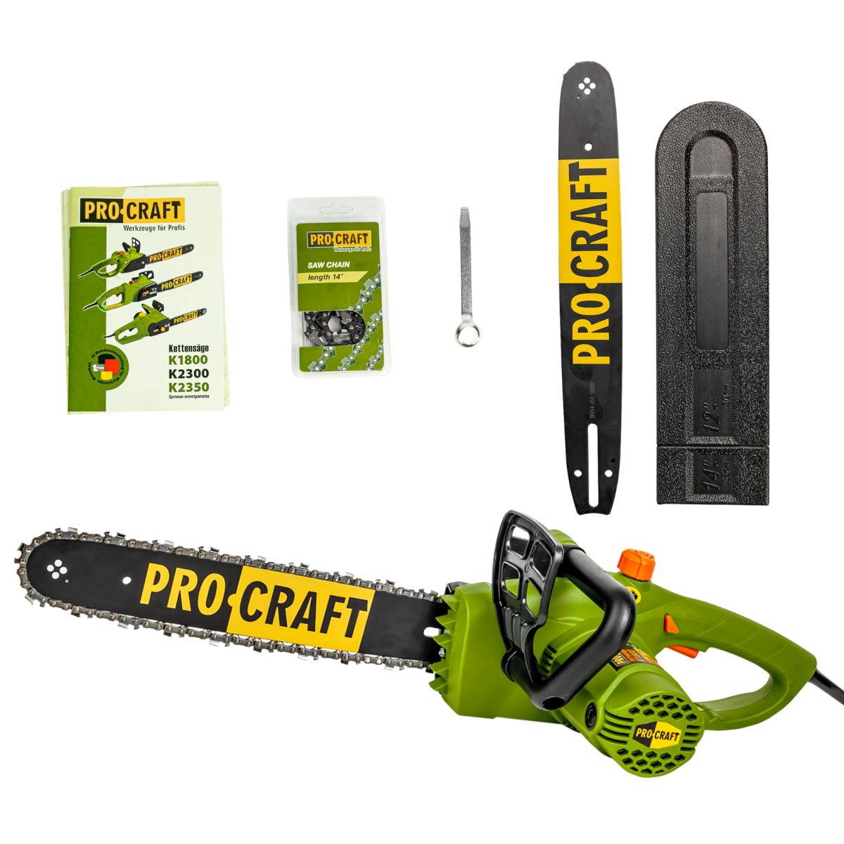 Цепная пила Procraft K1800 боковая