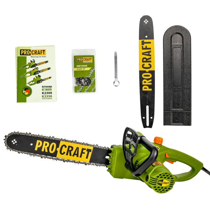 Ланцюгова пила Procraft K1800 бічна