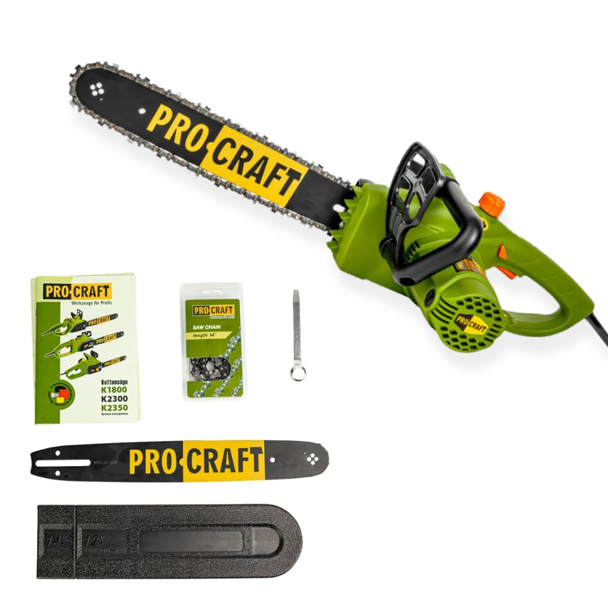 Ланцюгова пила Procraft K1800 бічна