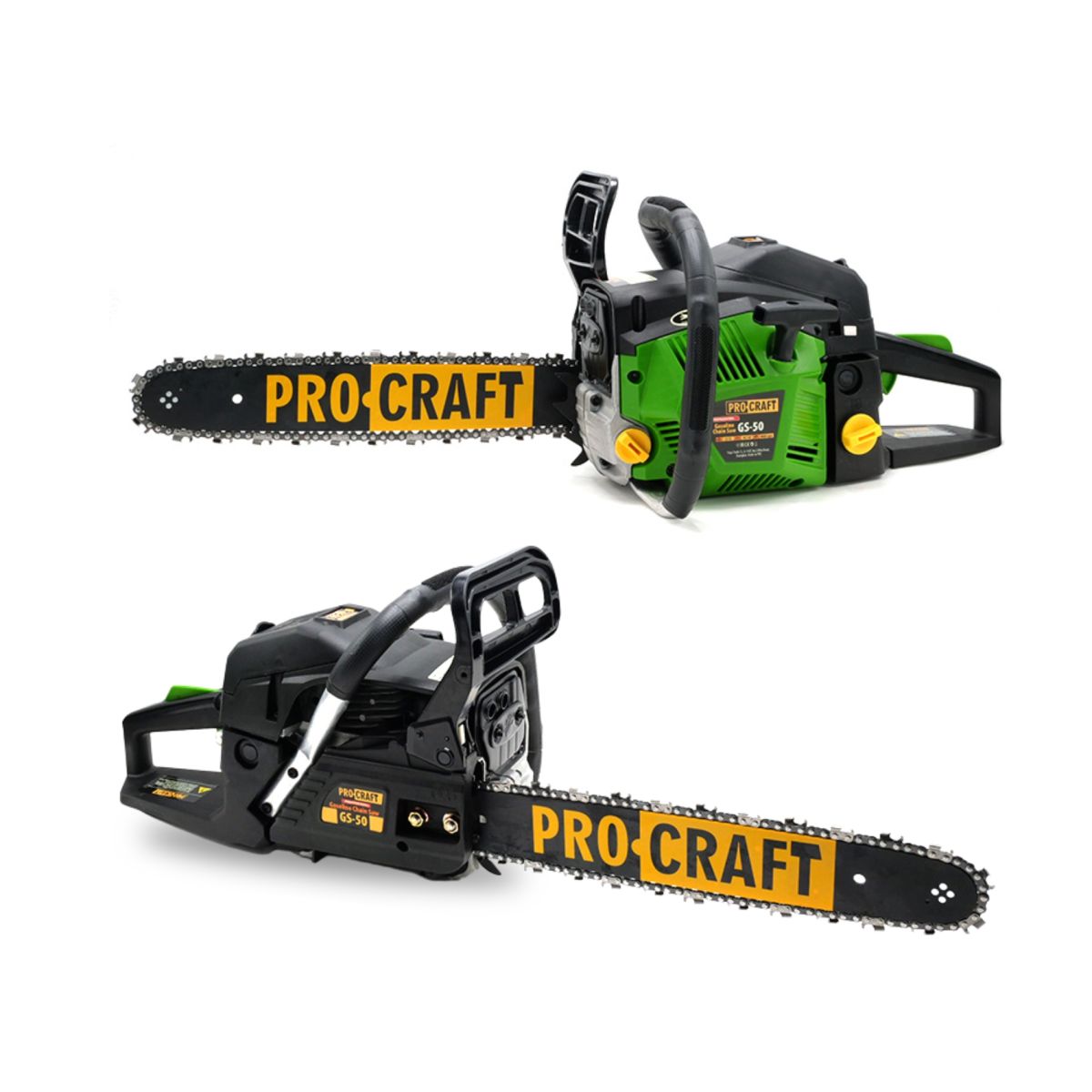 Бензопила Procraft GS50 (1 шина, 1 ланцюг 40)