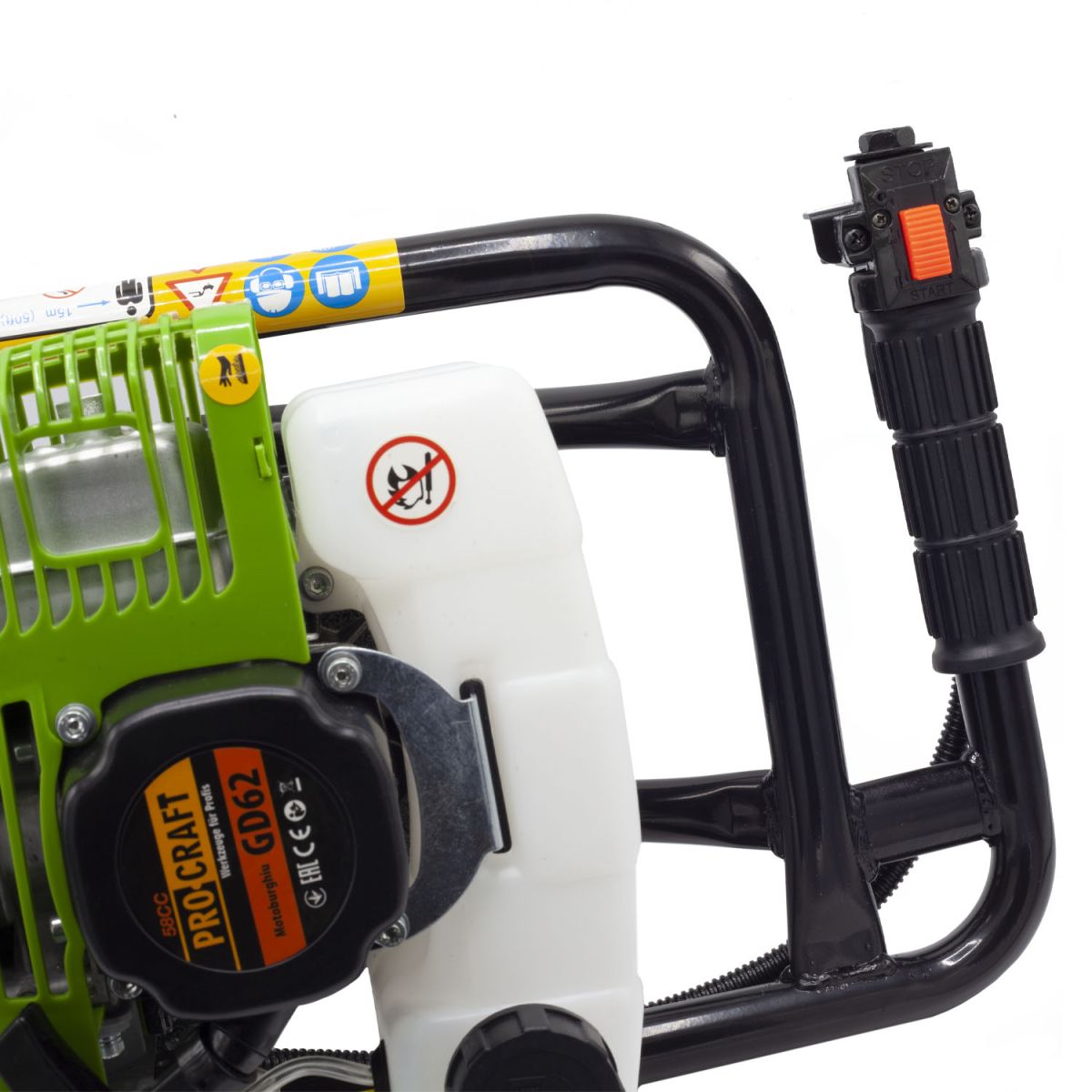 Бензобур Procraft PROFESSIONAL GD62(Без шнека)