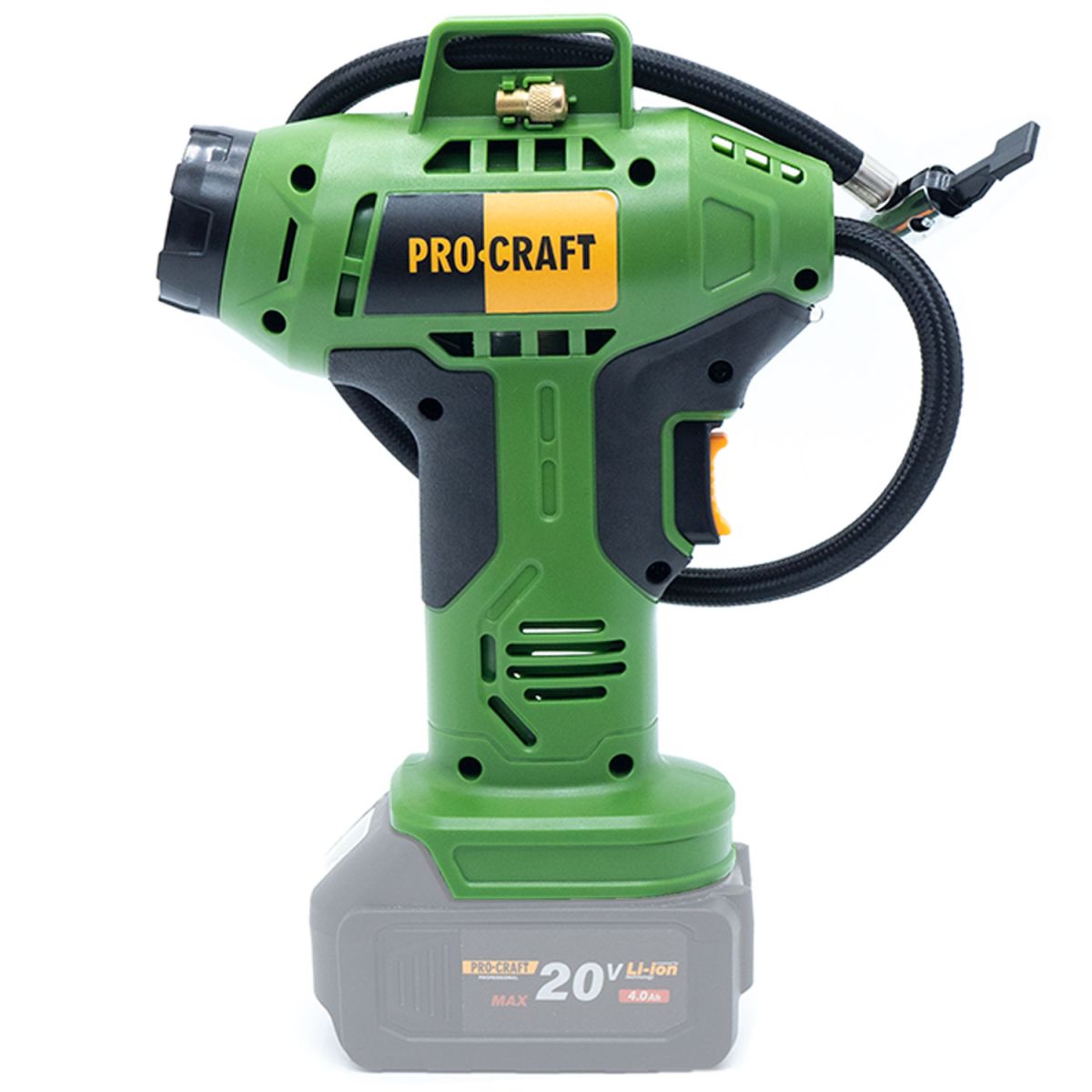 Акумуляторний повітряний компресор Procraft LK20 (Без АКБ та ЗП)*