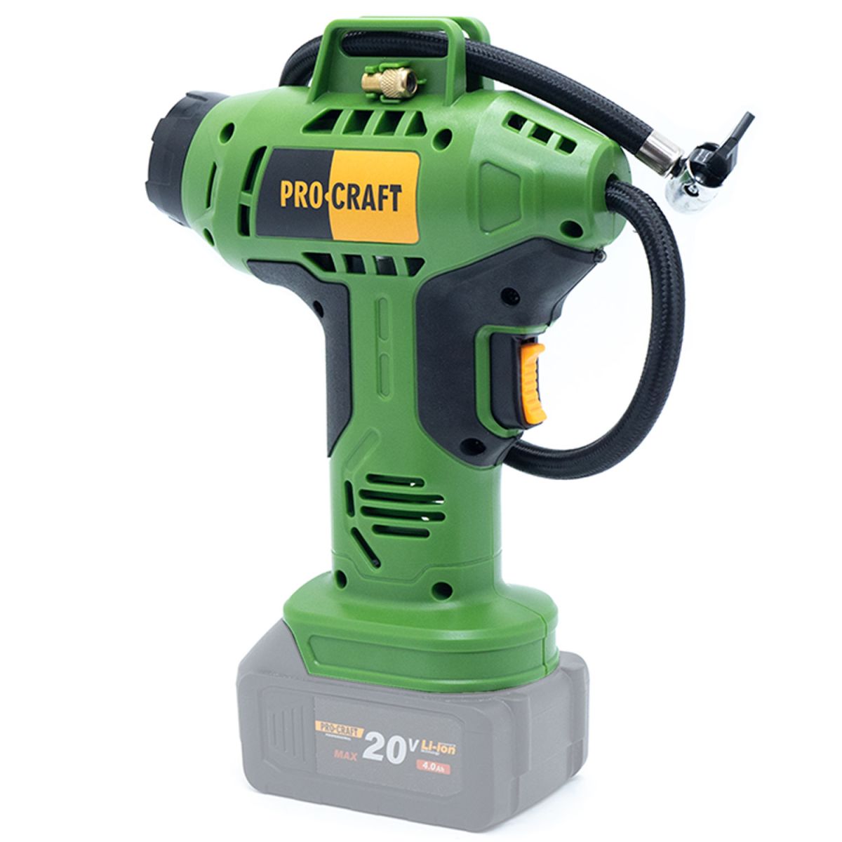 Акумуляторний повітряний компресор Procraft LK20 (Без АКБ та ЗП)*