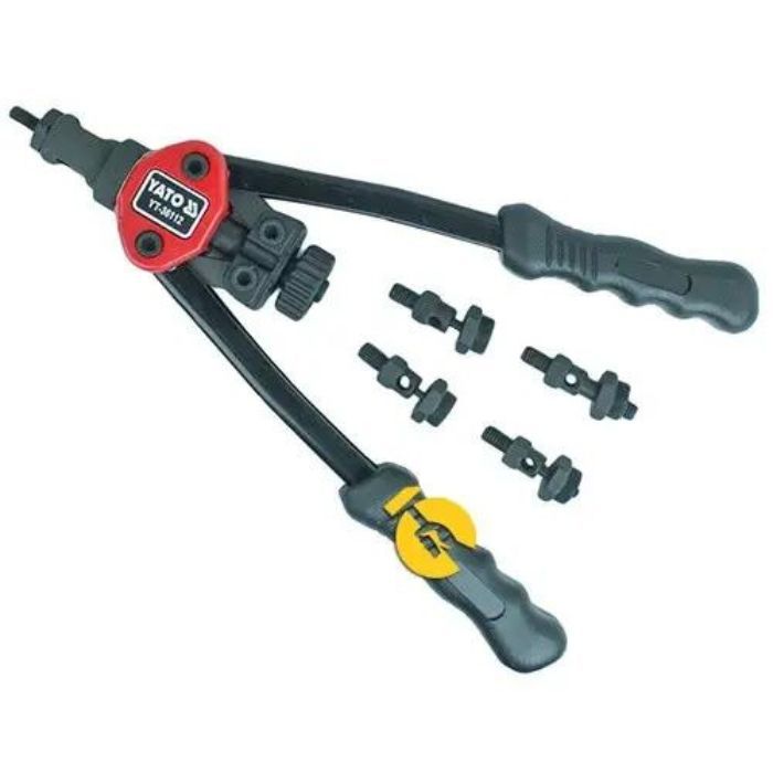 Заклепочних дворучний YATO для нітогайок МЗ; М4; М5; М6; М8; 300 мм