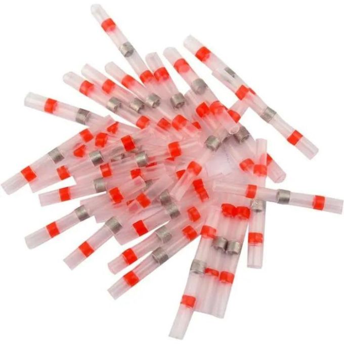 Кембрики термоусадні до 105°C з оловом YATO, для провідників 0.5-1.5 мм², 30 шт.