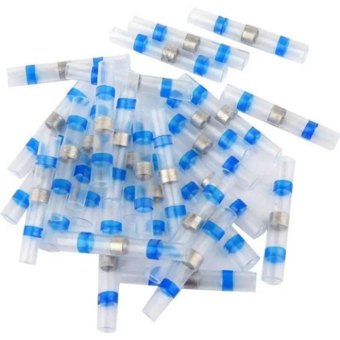 Кембрики термоусадні до 105°C з оловом YATO, для провідників 1.5-2.5 мм², 30 шт.