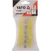 Кембрики термоусадні до 105°C з оловом YATO, для провідників 4-6 мм², 20 шт.
