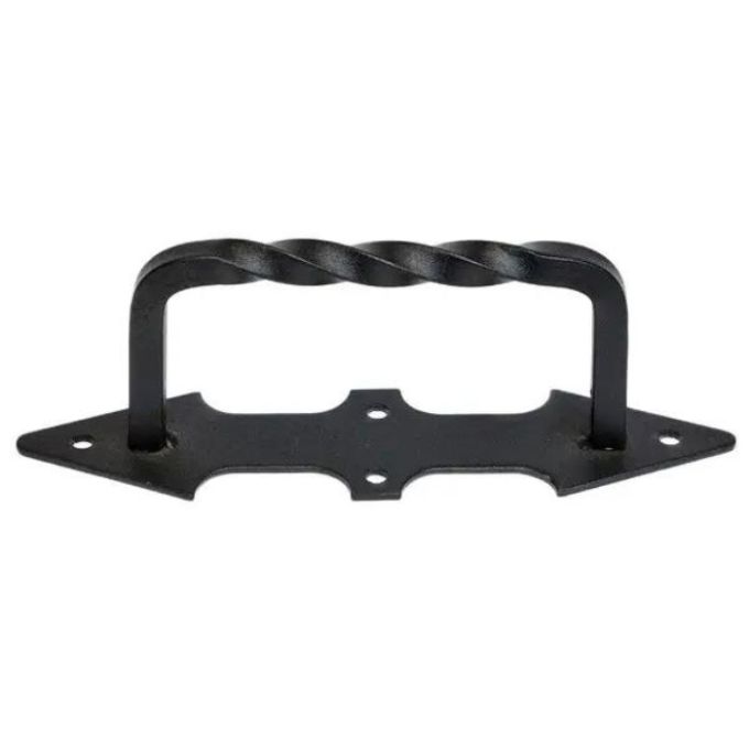 Ручка дверна "Замок-10" чорний оксамит