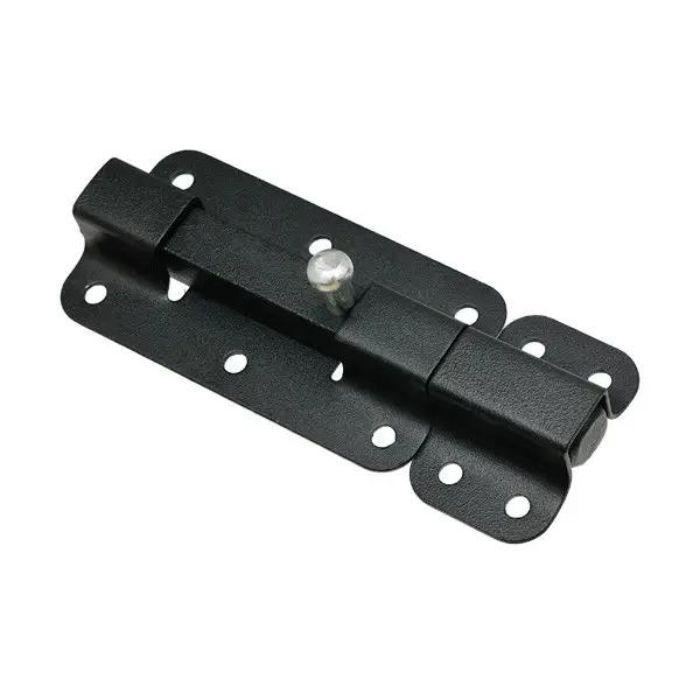 Задвижка "Квадрат-14" черный бархат (105*50мм)