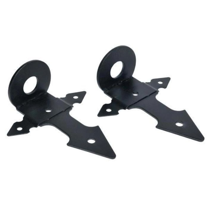 Проушина "Декоративная" черный бархат