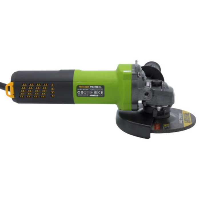 Углошлифовальная машина бесщеточная Procraft PW2200 125 мм