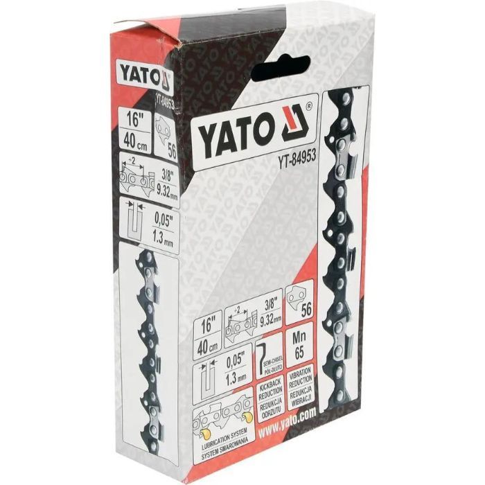 Ланцюг YATO l= 16"/ 40 см (56 ланки) для бензопили YT-84935