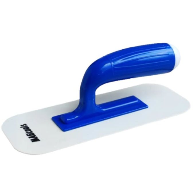 Терка для декора біла гнучка (синя ручка)