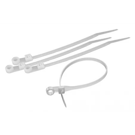 Ремінці затяжні 4,8х300 мм 50 шт., білі