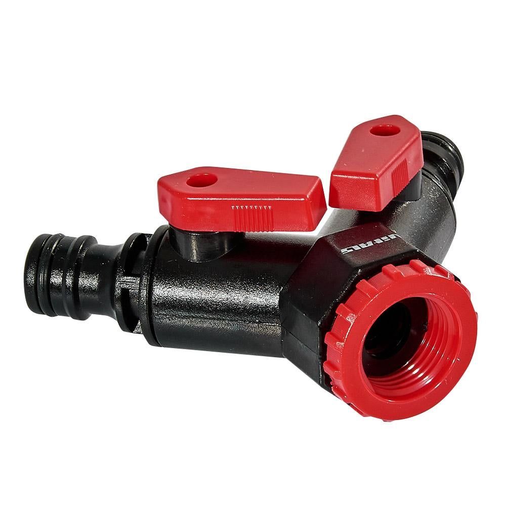 Распределитель 2-канальный с регулировкой каждого канала 1/2" с внутренней резьбой на входе 3/4" и 1" Vitals