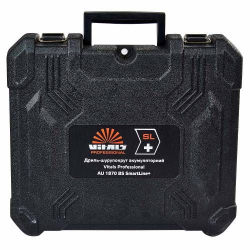 Кейс для дрели-шуруповерта аккумуляторного Vitals Professional AU 1870 BS SmartLine+