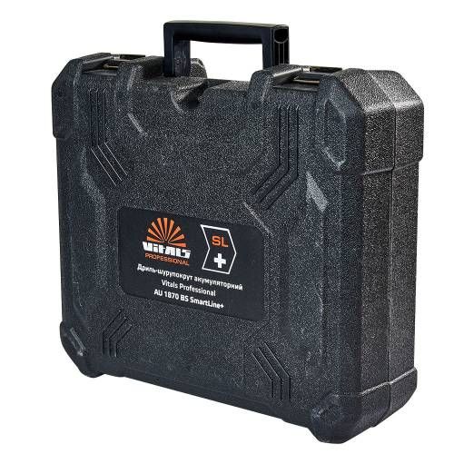 Кейс для дрели-шуруповерта аккумуляторного Vitals Professional AU 1870 BS SmartLine+