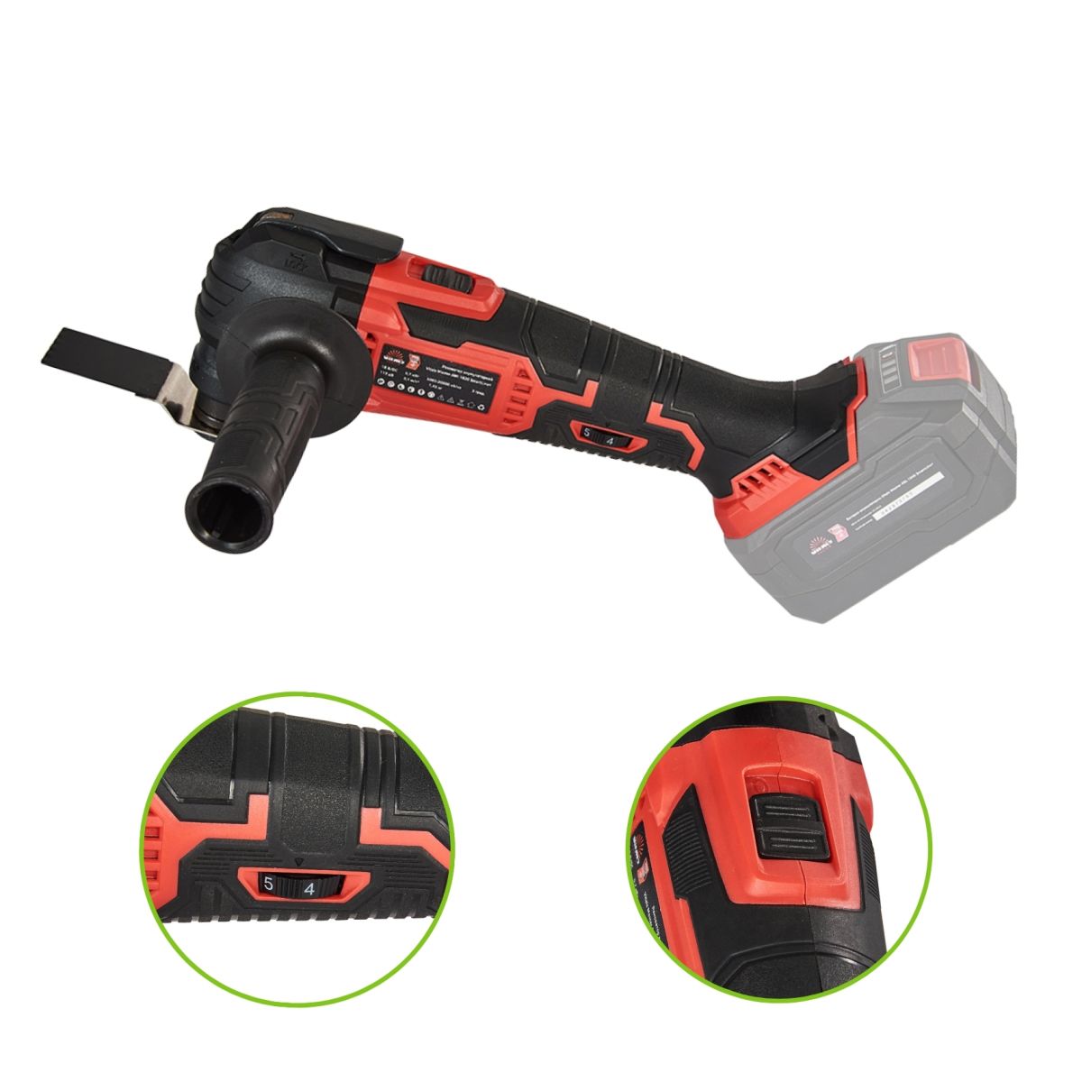 Мультитул акумуляторний Vitals Master AMi 1820 SmartLine+